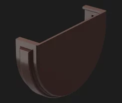 Заглушка желоба Docke Premium шоколад