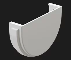 Заглушка желоба Docke Premium пломбир