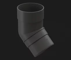 Колено Docke Premium 45 графит