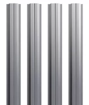 Евроштакетник ШТ-95 П-образная Цинк