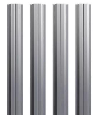 Евроштакетник ШТ-95 П-образная Цинк-1