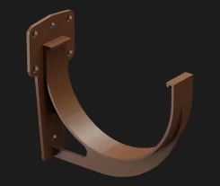 Кронштейн желоба карнизный Docke Premium каштан