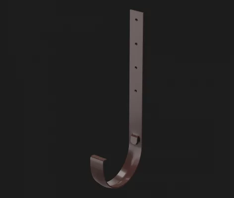 Кронштейн желоба металлический Docke Premium 300 мм шоколад Кронштейн желоба металлический Docke Premium 300 мм шоколад