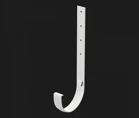 Кронштейн желоба металлический Docke Premium 300 мм пломбир Кронштейн желоба металлический Docke Premium 300 мм пломбир