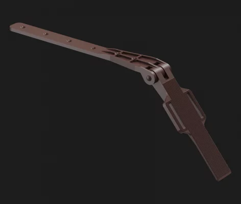 Крепление регулируемое для кронштейна желоба Docke Premium шоколад Крепление регулируемое для кронштейна желоба Docke Premium шоколад