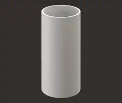 Труба водосточная Docke LUX D100 мм 1 м пломбир