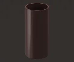 Труба водосточная Docke LUX D100 мм 1 м шоколад