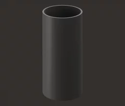 Труба водосточная Docke LUX D100 мм 1 м графит