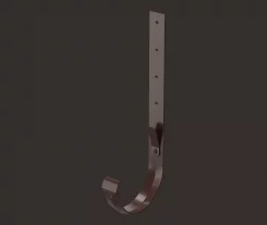 Кронштейн желоба металлический Docke LUX шоколад