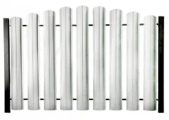 Штакетник ШТ-100 Полукруглый Цинк ОН