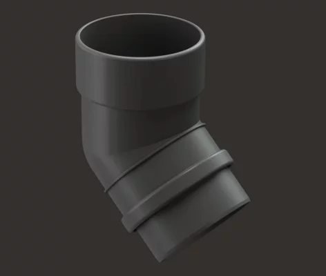 Колено Docke LUX 45 графит Колено Docke LUX 45 графит