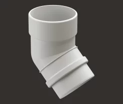 Колено Docke LUX 45 пломбир