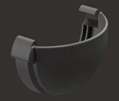 Заглушка желоба Docke LUX графит