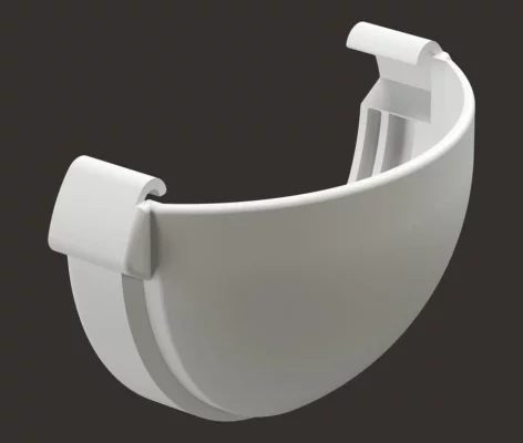 Заглушка желоба Docke LUX пломбир Заглушка желоба Docke LUX пломбир