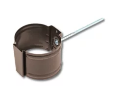 Держатель трубы D90 на кирпич GS lite (ПЭД-01-8017\8017-0.6) Коричневый