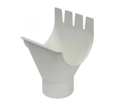 Воронка выпускная D125/90 белая Grand System
