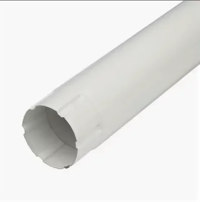 Водосточная труба соединительная D90х1000 белая Grand System Водосточная труба соединительная D90х1000 белая Grand System