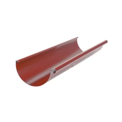 Желоб водосточный D125х3000 Красное вино Желоб водосточный D125х3000 Красное вино