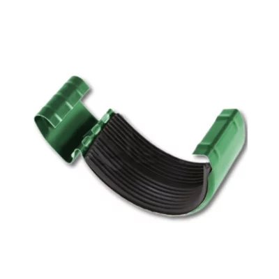 Соединитель желоба D125 Зеленый мох Соединитель желоба D125 Зеленый мох