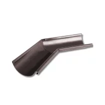 Угол желоба внутренний 135° D125 Коричневый шоколад