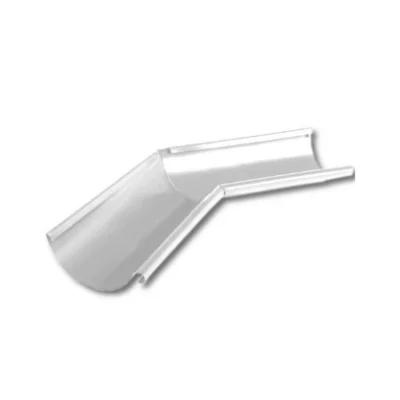 Угол желоба внутренний 135 градусов D150 Белый