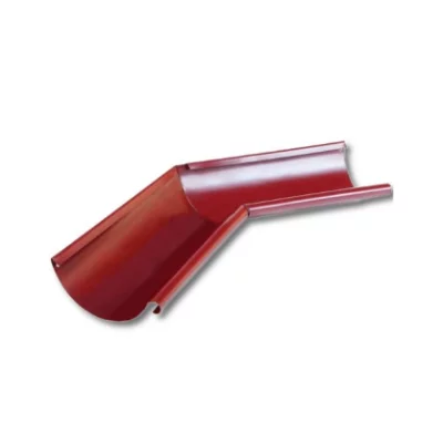 Угол желоба внутренний 135° D125 Красное вино Угол желоба внутренний 135° D125 Красное вино