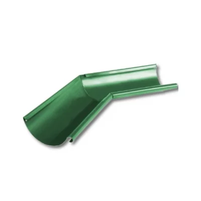 Угол желоба внутренний 135° D125 Зеленый мох Угол желоба внутренний 135° D125 Зеленый мох