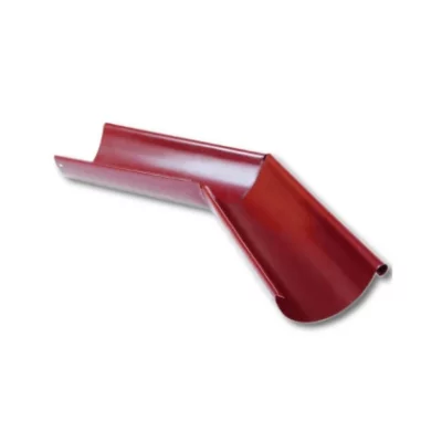 Угол желоба наружный 135° D125 Красное вино Угол желоба наружный 135° D125 Красное вино