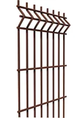 3d панели для забора V3 2700*1740 3 мм RAL8017 Коричневый шоколад-1 3d панели для забора V3 2700*1740 3 мм RAL8017 Коричневый шоколад-1