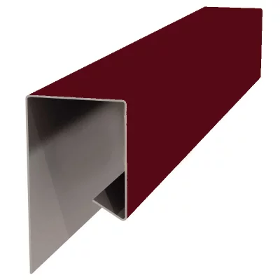 Планка завершающая сложная 30х25х3000 PURMAN 0,5 мм RAL 3005 Красное вино Планка завершающая сложная 30х25х3000 PURMAN 0,5 мм RAL 3005 Красное вино
