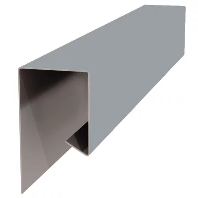 Планка завершающая сложная 30х25х3000 NormanMP 0,5 мм RAL 7004 Серый Планка завершающая сложная 30х25х3000 NormanMP 0,5 мм RAL 7004 Серый