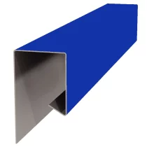 Планка завершающая сложная 30х25х3000 NormanMP 0,5 мм RAL 5005 Синий насыщенный